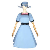 Steins Gate Cosplay Costume Mayuri Shiina Blue Outfit Adult Female Halloween Carnival Costume