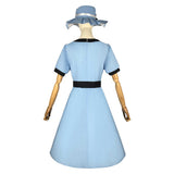Steins Gate Cosplay Costume Mayuri Shiina Blue Outfit Adult Female Halloween Carnival Costume