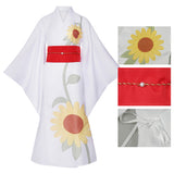 Cosmic Princess Kaguya Cosplay Costume Iroha Sakayori White Kimono Adult Female Halloween Carnival Costume