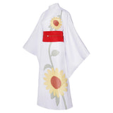 Cosmic Princess Kaguya Cosplay Costume Iroha Sakayori White Kimono Adult Female Halloween Carnival Costume