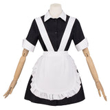 The Rocky Horror Show Cosplay Costume Magenta Maid Women Maid Uniform Adult Female Halloween Carnival Costume