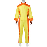 Invincible Cosplay Costume Rex Splode Yellow Outfit Adult Male Halloween Carnival Costume