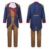 President George Washington Blue Outfit Adult Male Halloween Carnival Costume