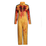 Kill Bill The Bride Cosplay Costume Yellow Training Outfit Adult Female Halloween Carnival Costume