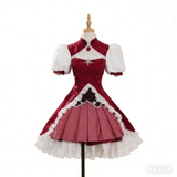 Puella Magi Madoka Magica Cosplay Costume Kyoko Sakura Adult Female Halloween Carnival Costume