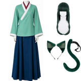 Season 3 Cosplay Costume Maomao Green Outfit Adult Female Halloween Carnival Costume