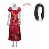 Widow‘s Bay Cosplay Costume Patricia Red Dress Adult Female Halloween Carnival Costume