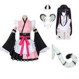 Cosmic Princess Kaguya Cosplay Costume Noi Komazawa Pink Dress Adult Female Halloween Carnival Costume