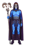 Skeletor Cosplay Costume Blue Jumpsuit Adult Male Halloween Carnival Costume