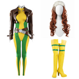 Rivals Cosplay Costume Rogue Green Outfit Adult Female Halloween Carnival Costume