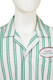 Obsession Cosplay Costume Bear Green Striped Shirt Adult Male Halloween Carnival Costume
