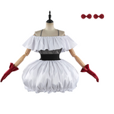 Oshi no Ko Cosplay Costume Kana Arima White Dress Adult Female Halloween Carnival Costume