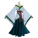 The Western Capital Arc Cosplay Costume Maomao Blue Hanfu Adult Female Halloween Carnival Costume