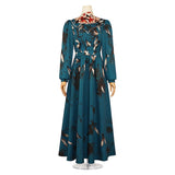 Monster The Lizzie Borden Story Lizzie Women Green Dress Adult Female Halloween Carnival Costume