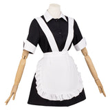 The Rocky Horror Show Cosplay Costume Magenta Maid Women Maid Uniform Adult Female Halloween Carnival Costume