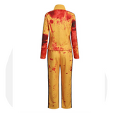 Kill Bill The Bride Cosplay Costume Yellow Training Outfit Adult Female Halloween Carnival Costume