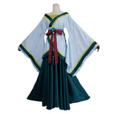 The Western Capital Arc Cosplay Costume Maomao Blue Hanfu Adult Female Halloween Carnival Costume