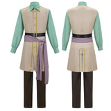 Movie Backrooms（2026） Cosplay Costume Captaion Clark Yellow Outfit Adult Male Halloween Carnival Costume