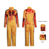 Kill Bill The Bride Cosplay Costume Yellow Training Outfit Adult Female Halloween Carnival Costume