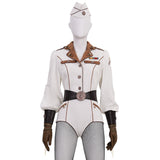 The Boys Vought Rising Private Angel Women White Outfit Adult Female Halloween Carnival Costume
