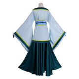 The Western Capital Arc Cosplay Costume Maomao Blue Hanfu Adult Female Halloween Carnival Costume