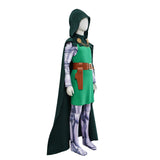 Dr.Doom Kids Children Green Outfit Halloween Carnival Costume