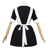 The Rocky Horror Show Cosplay Costume Magenta Maid Women Maid Uniform Adult Female Halloween Carnival Costume