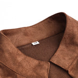 Han Solo Cosplay Costume Brown Coat Outfit Adult Male Halloween Carnival Costume