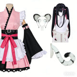 Cosmic Princess Kaguya Cosplay Costume Noi Komazawa Pink Dress Adult Female Halloween Carnival Costume