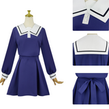 I Want to Love You Till Your Dying Day Cosplay Costume Sheena Mimi Ali Women Blue Uniform Adult Female Halloween Carnival Costume