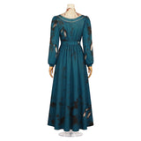 Monster The Lizzie Borden Story Lizzie Women Green Dress Adult Female Halloween Carnival Costume