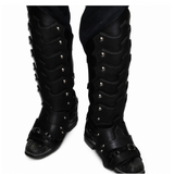 The Odyssey Cosplay Costume Agamemnon Black Armor Set Adult Female Halloween Carnival Costume