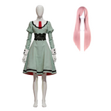 The Ribbon Hero Cosplay Costume Sapphire Princess Knight Women Green Dress Adult Female Halloween Carnival Costume