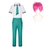 The Disastrous Life of Saiki K Cosplay Costume Saiki Kusuo School Uniform Adult Male Halloween Carnival Costume