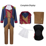 President George Washington Blue Outfit Adult Male Halloween Carnival Costume