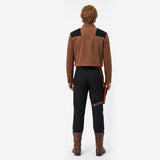 Han Solo Cosplay Costume Brown Coat Outfit Adult Male Halloween Carnival Costume