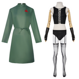 The Rocky Horror Picture Show Cosplay Costume Dr. Frank-N-Furter Green Coat Adult Male Halloween Carnival Costume