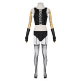 The Rocky Horror Picture Show Cosplay Costume Dr. Frank-N-Furter Black Outfit Adult Male Halloween Carnival Costume