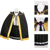 The Magical Journey of the Wand and Sword Colette Loire Black Outfit Adult Female Halloween Carnival Costume