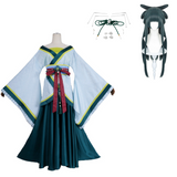 The Western Capital Arc Cosplay Costume Maomao Blue Hanfu Adult Female Halloween Carnival Costume