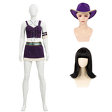 Niko Robin Cosplay Costume Purple Outfit Adult Female Halloween Carnival Costume
