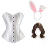 Off Campus Cosplay Costume Hannah Wells White Outfit Adult Female Halloween Carnival Costume