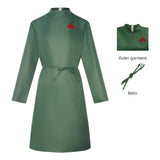 The Rocky Horror Picture Show Cosplay Costume Dr. Frank-N-Furter Green Coat Adult Male Halloween Carnival Costume