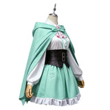 Ram Cosplay Costume Season 4 Green Outfit with Cape Adult Female Halloween Carnival Costume