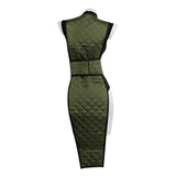 Mortal Kombat Cosplay Costume Reptile Gender-swapped Green Qipao Adult Female Halloween Carnival Costume