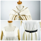 Frieren Cosplay Costume White Cloak Style Adult Female Halloween Carnival Costume