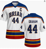Off Campus Briar University Garrett Graham Hockey Jersey Adult Male Halloween Carnival Costume