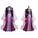Agatha: Darkhold Diaries Cosplay Costume Agatha Harkness Purple Dress Adult Female Halloween Carnival Costume