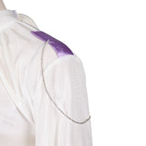 Alien Stage Cosplay Costume Luka White Outfit Adult Male Halloween Carnival Costume