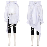 Alien Stage Cosplay Costume Luka White Outfit Adult Male Halloween Carnival Costume